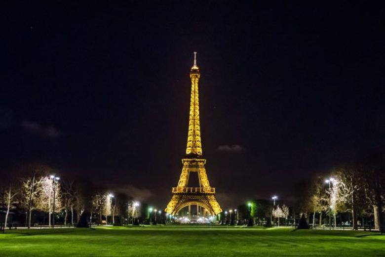 Eiffel Tower at Night